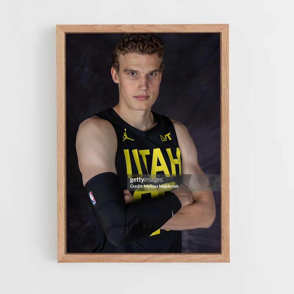 Poster Marko de markkanen – affiche Basketball (vue 4)